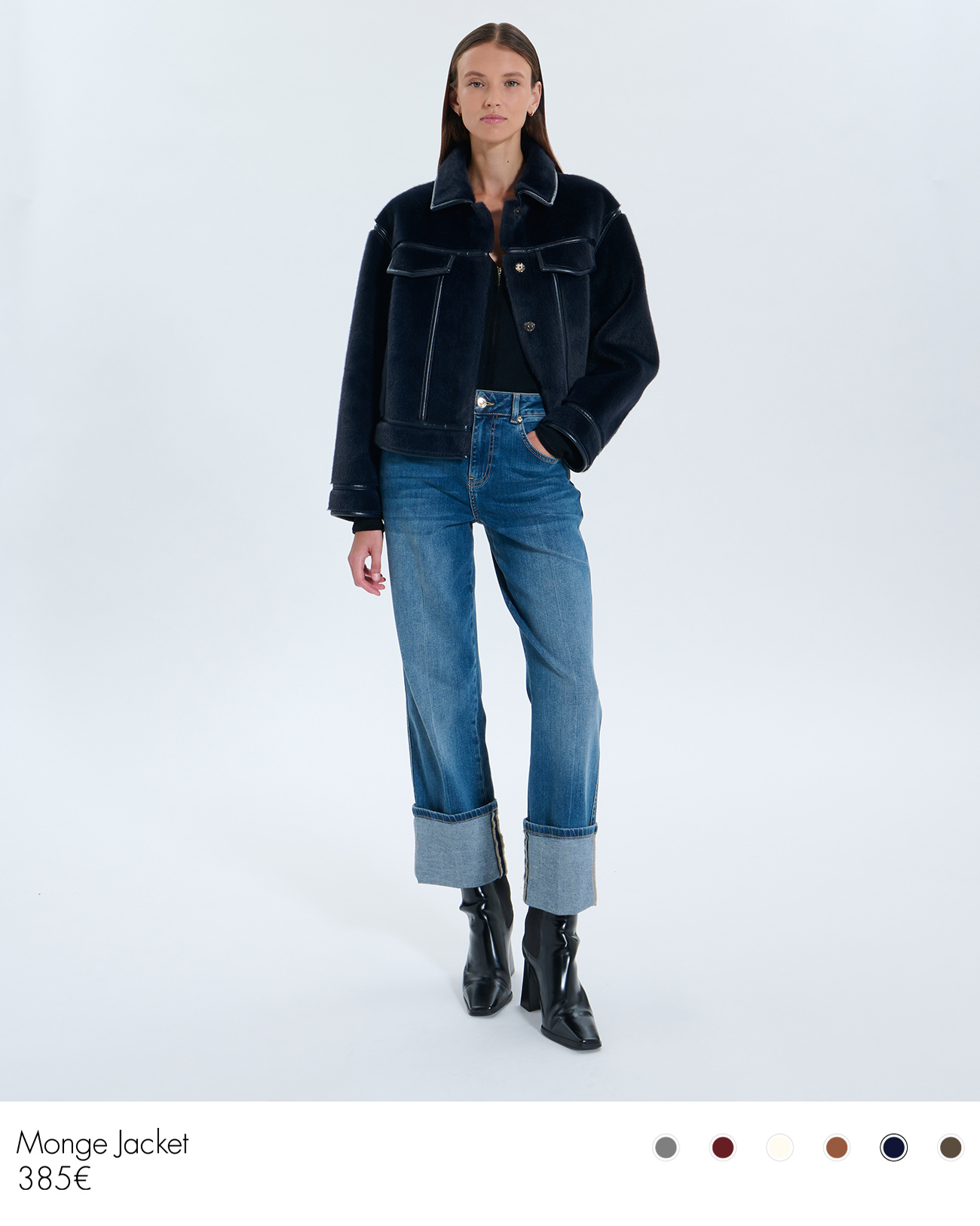 Monge Jacket Bleu