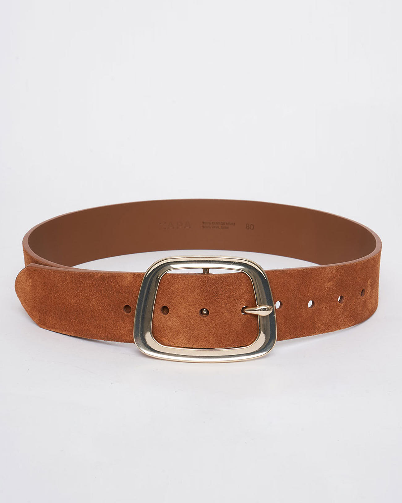 Charly belt 100% Cuir de veau ZAPA