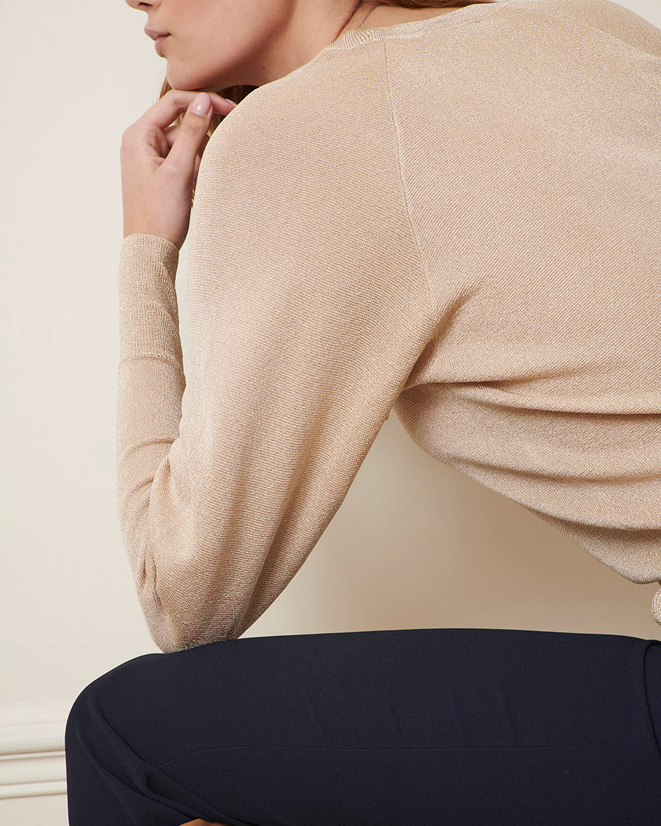 Naiya sweater Square collar ZAPA