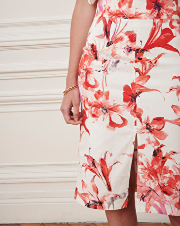 Jiana skirt Imprimé fleuri ZAPA