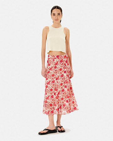 Jade skirt Flower print ZAPA