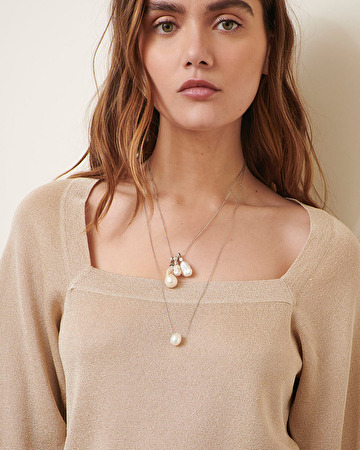 Naiya sweater Square collar ZAPA