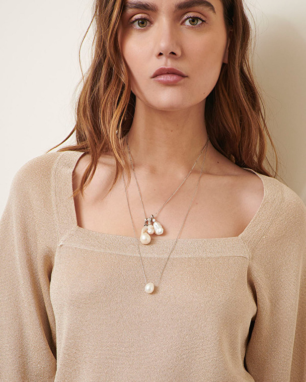 Naiya sweater Square collar ZAPA