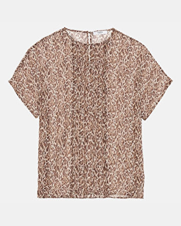 Tara top Leopard print ZAPA