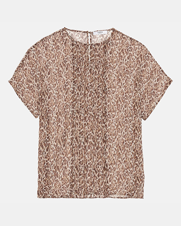 Tara top Leopard print ZAPA