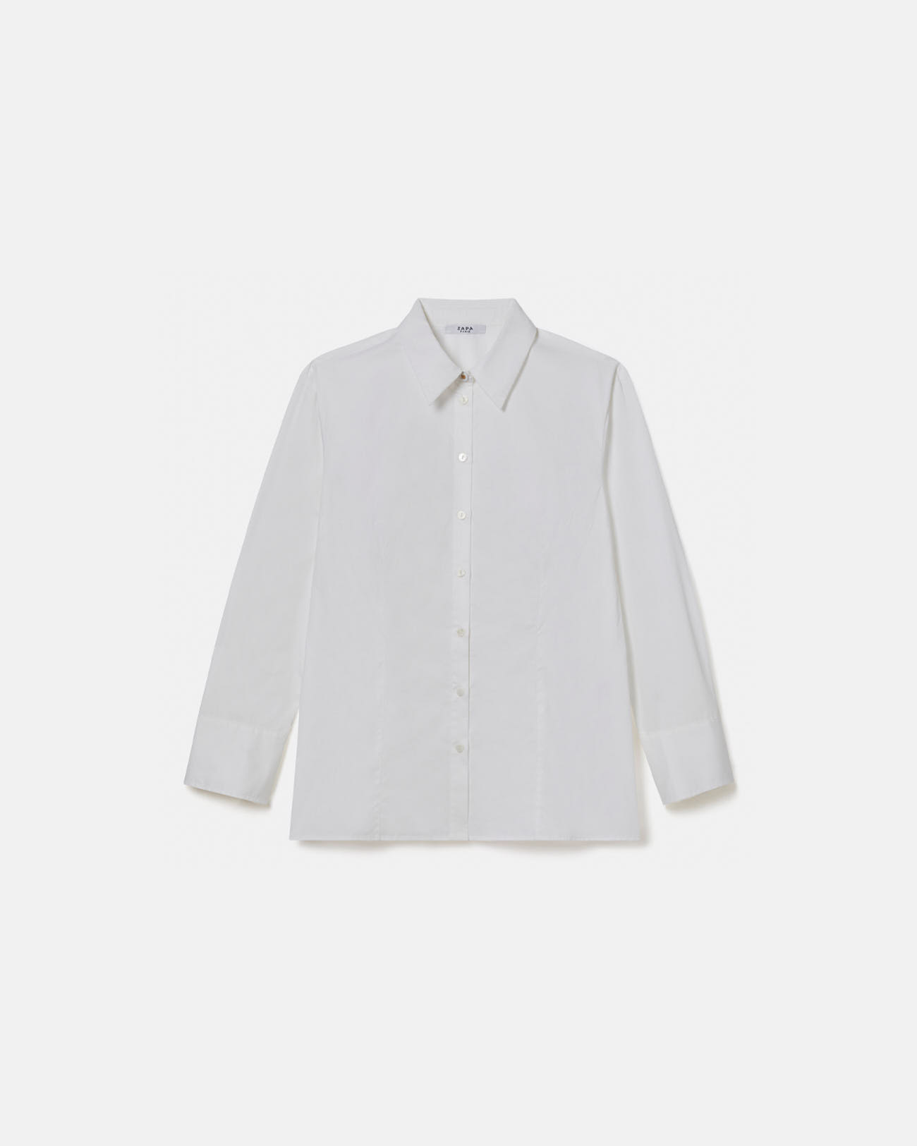 Coraline shirt White poplin shirt ZAPA