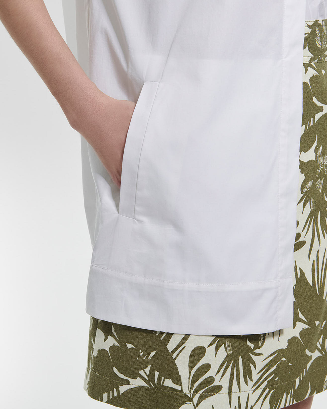 Canberra Shirt White poplin shirt ZAPA