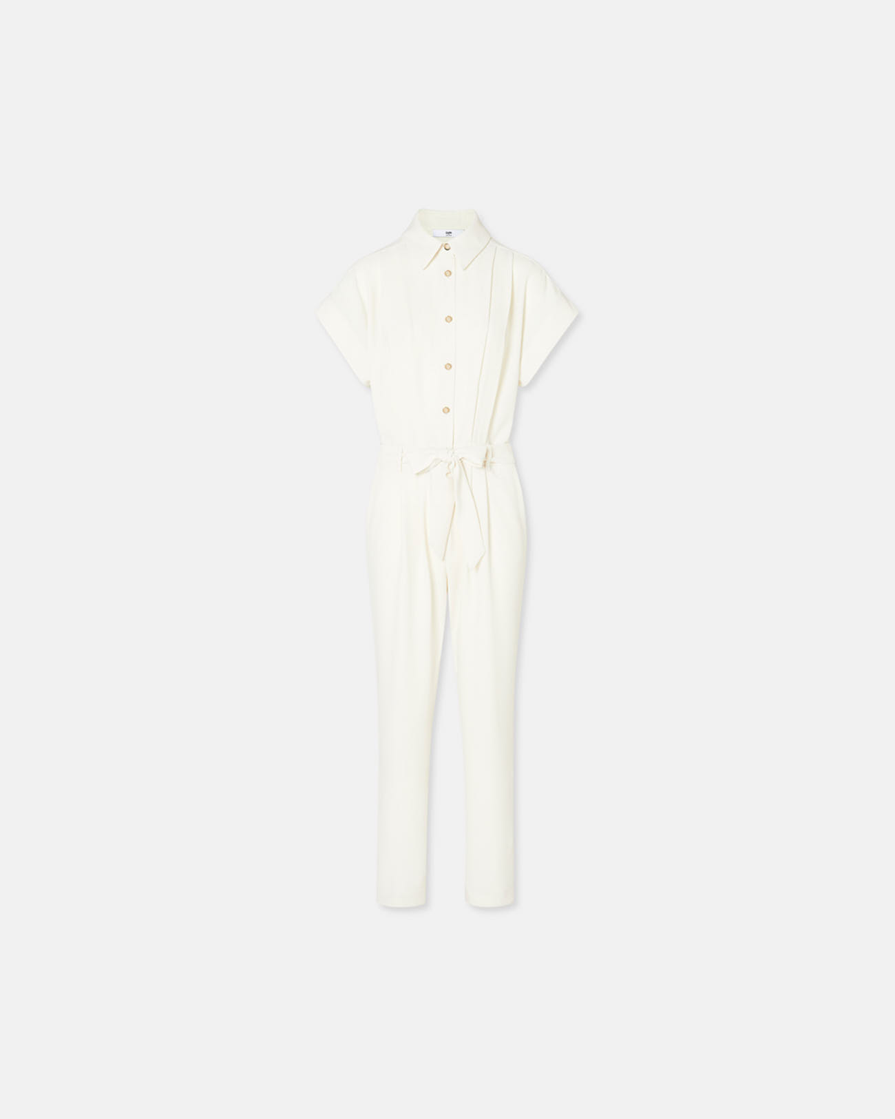 Carina jumpsuit Ecru shirt jumpsuit ZAPA