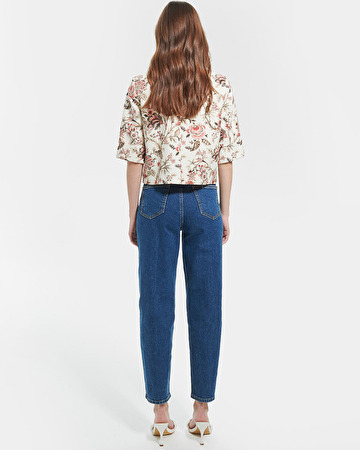 Cyrille shirt Straight floral print shirt ZAPA