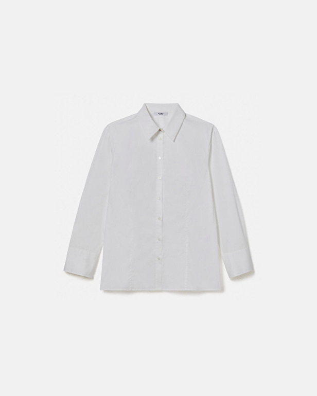 Coraline shirt White poplin shirt ZAPA