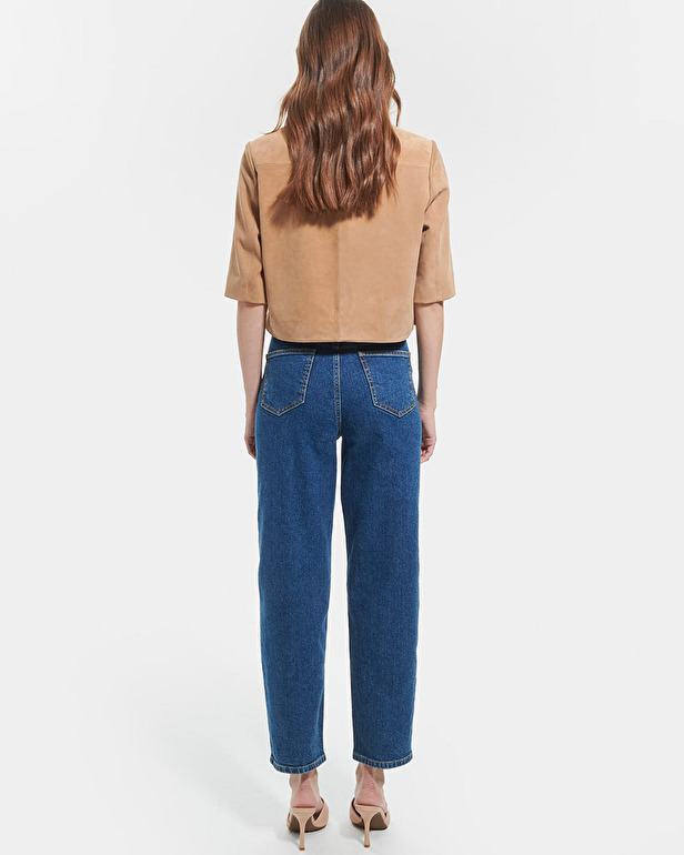 Celina shirt Short beige shirt ZAPA