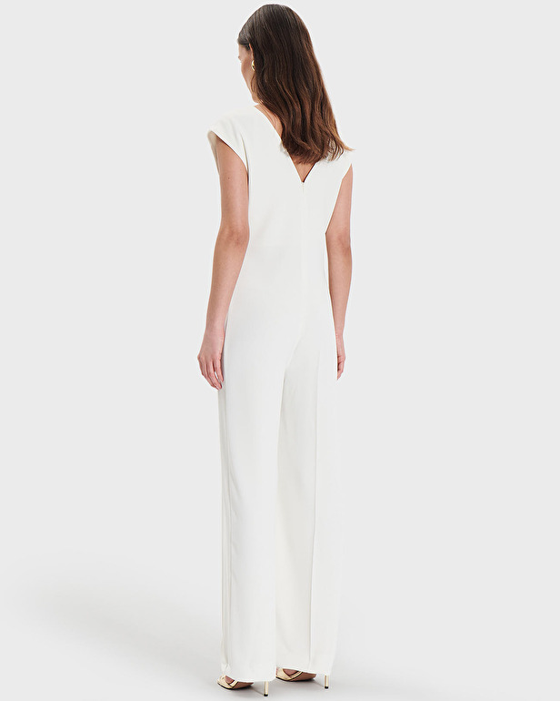 Colombia Dress Flowing ecru jumpsuit ZAPA