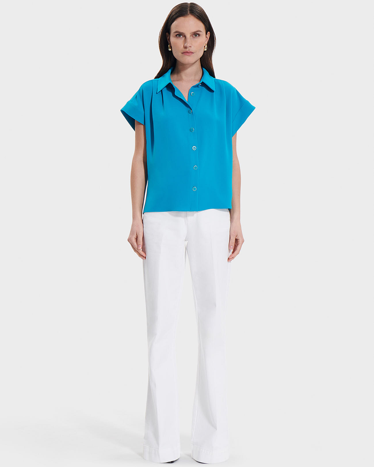 Top Tarina Peacock short sleeve shirt ZAPA