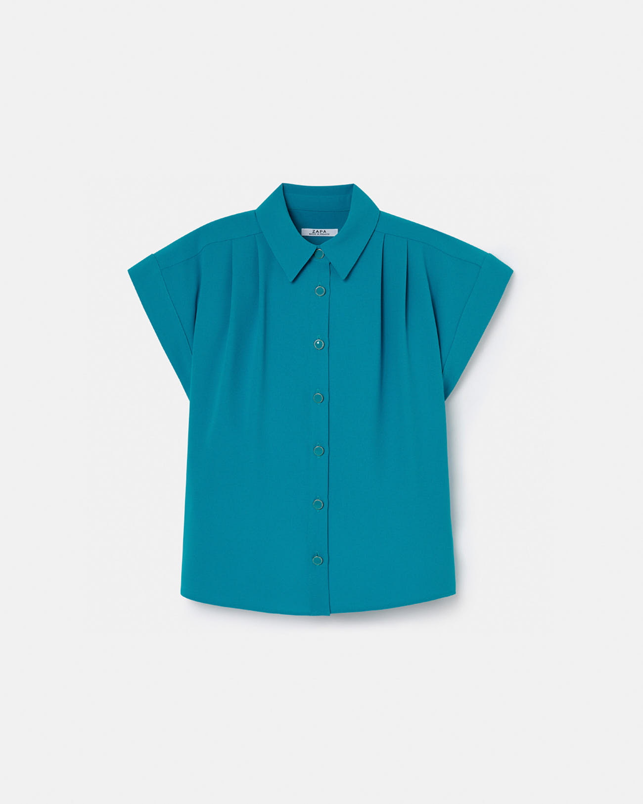 Top Tarina Peacock short sleeve shirt ZAPA