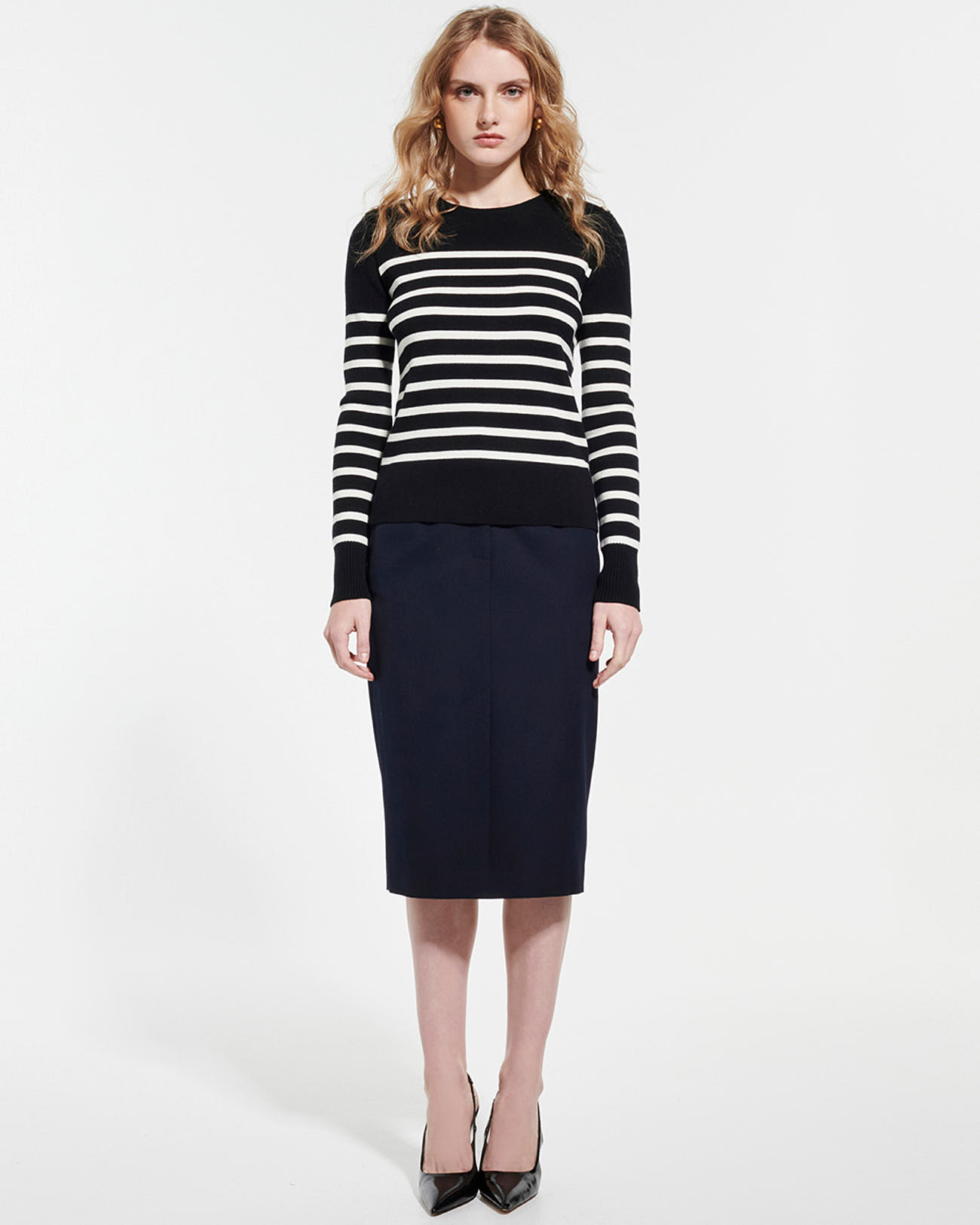 Jura skirt Midi skirt with closure ZAPA