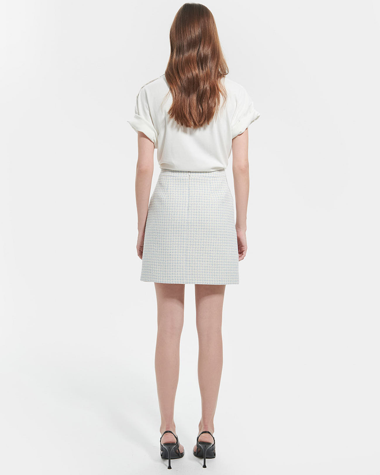 Jeralda skirt Short tweed skirt ZAPA