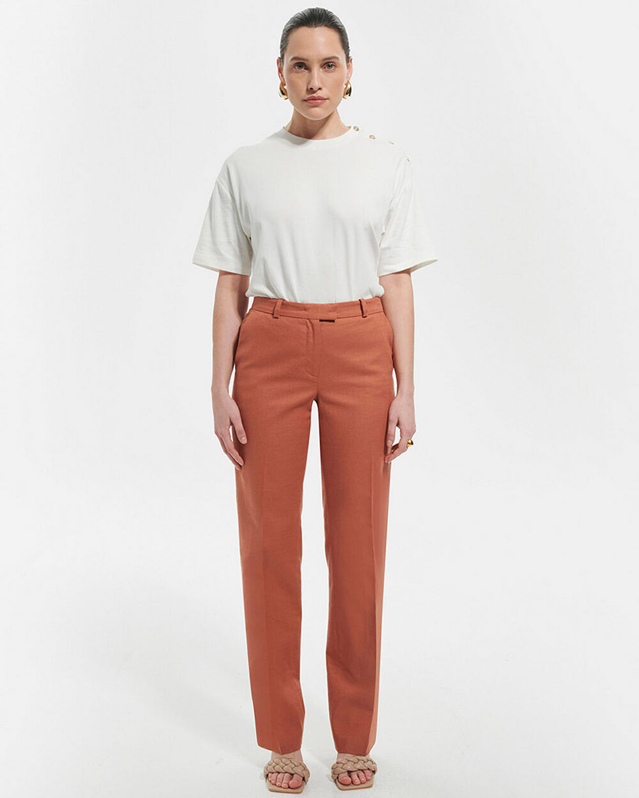 Peet pants Cognac light pants ZAPA
