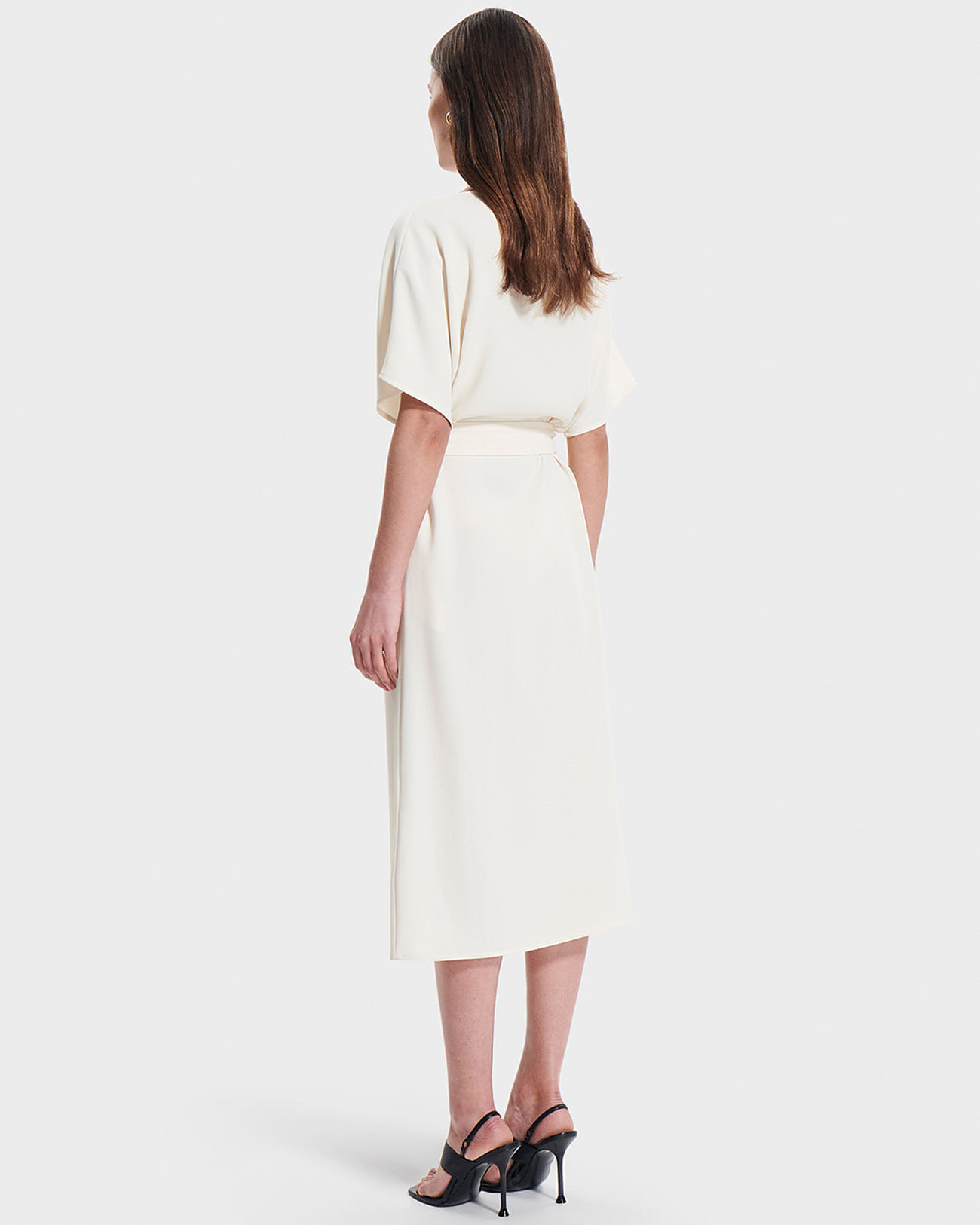 Rafaelle dress Long ecru flowing dress ZAPA