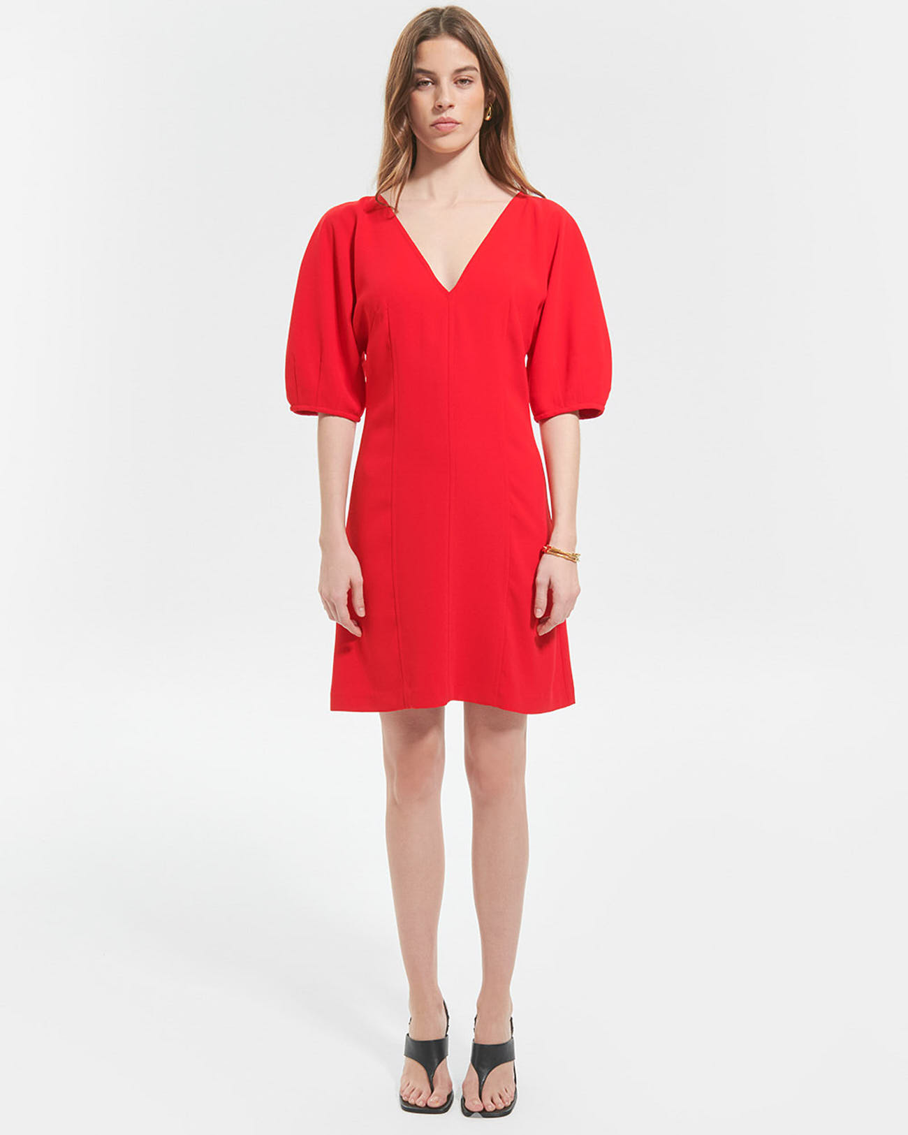 Revia dress Short red dress ZAPA
