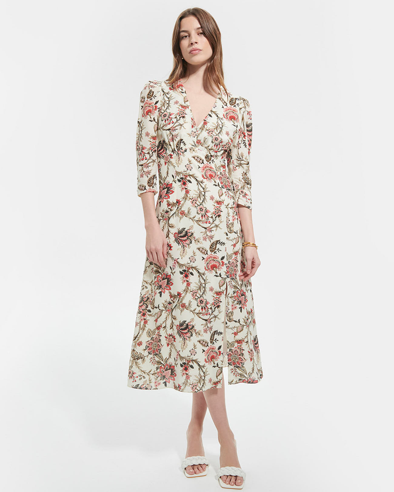 Roanita dress Floral print maxi dress ZAPA