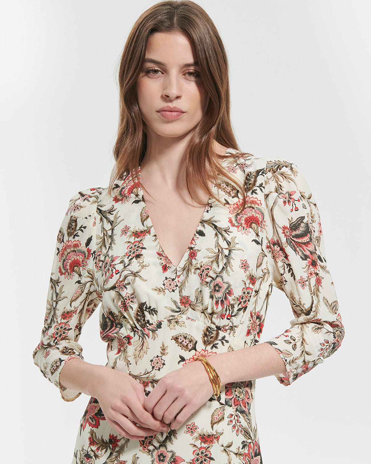 Roanita dress Floral print maxi dress ZAPA