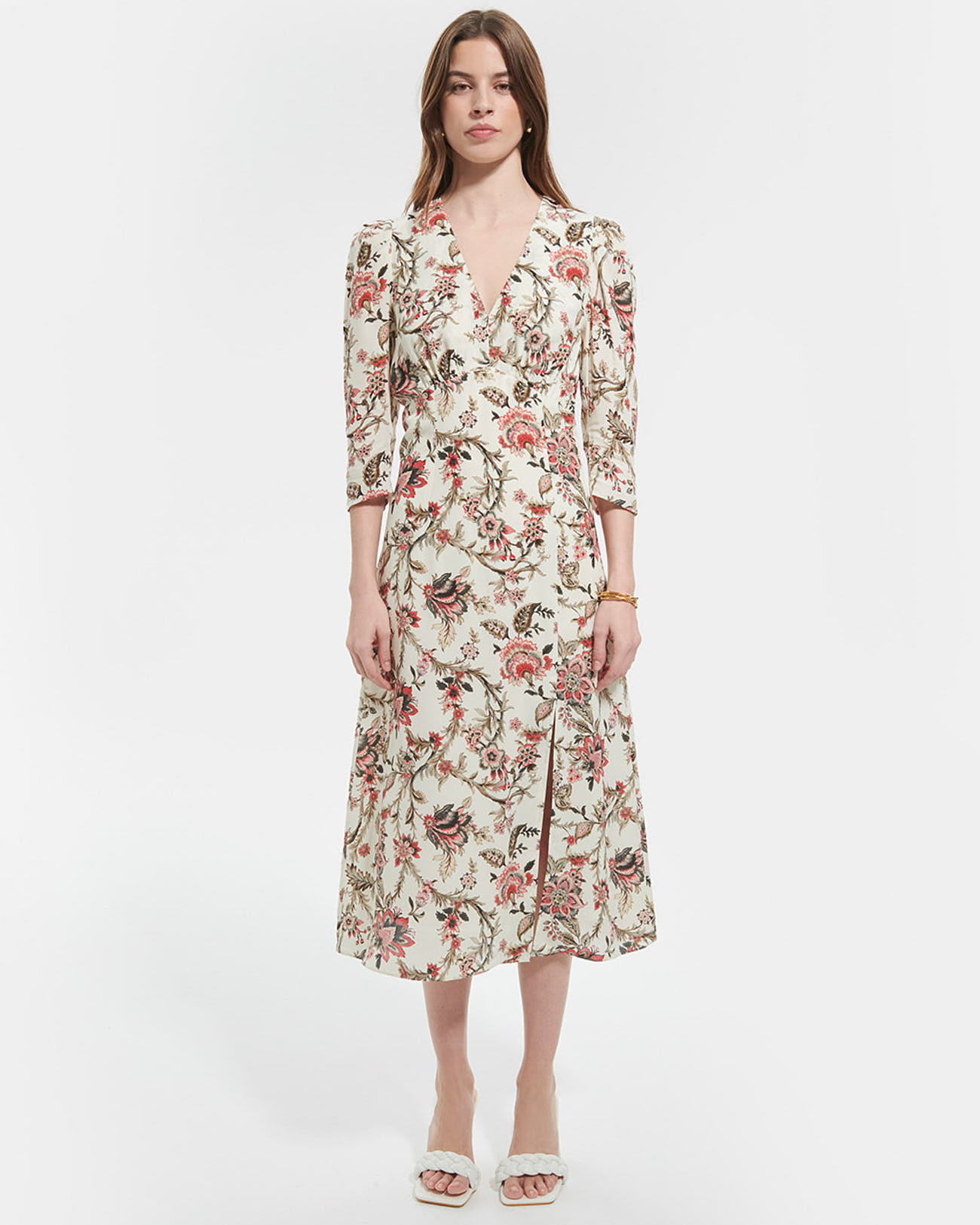 Roanita dress Floral print maxi dress ZAPA