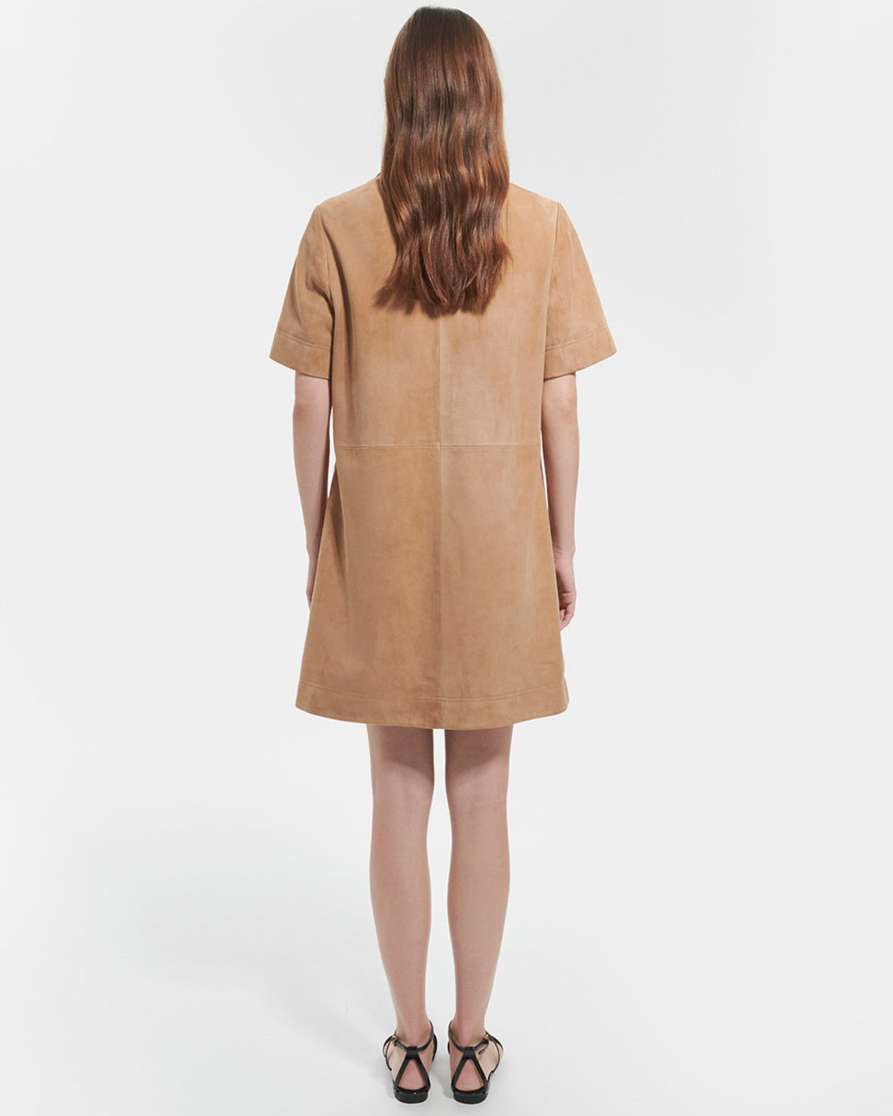 Rosalia dress Short suede dress ZAPA