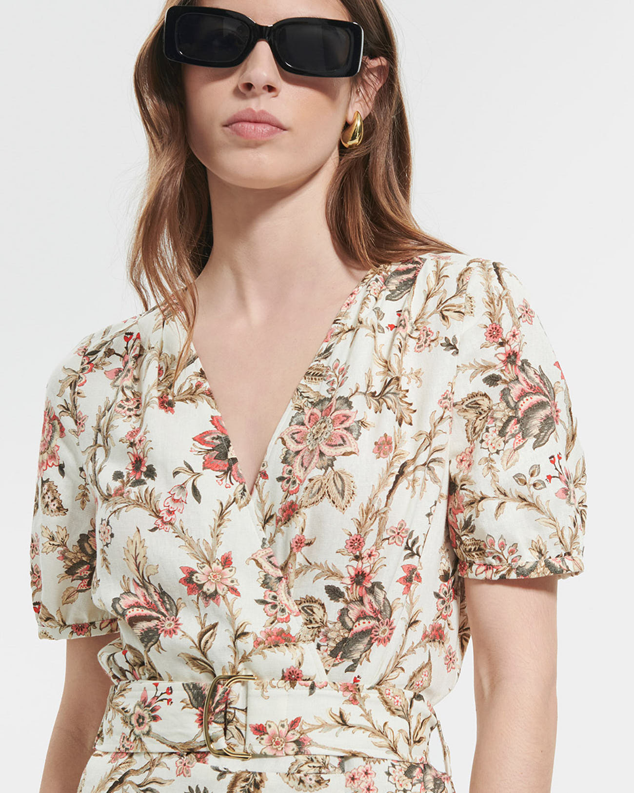 Russelina dress Floral print wrap dress ZAPA