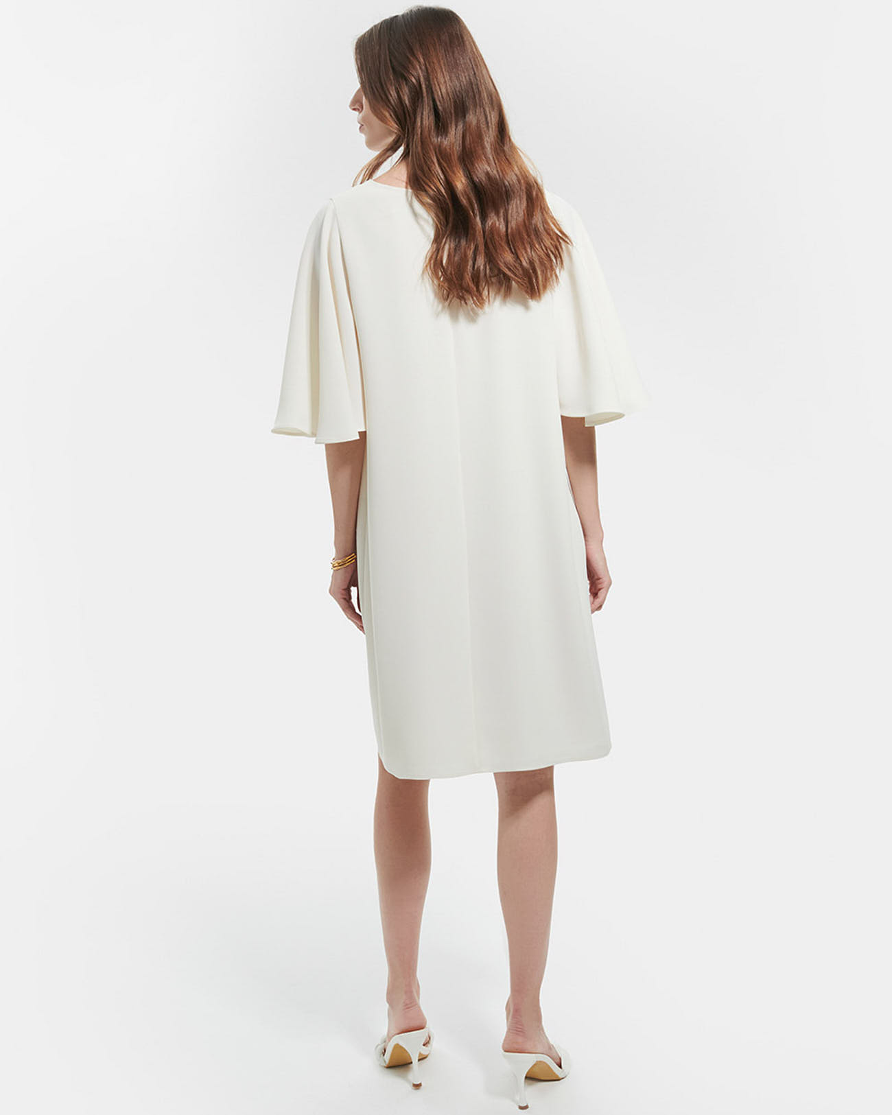 Rubilinda dress Short ecru dress ZAPA