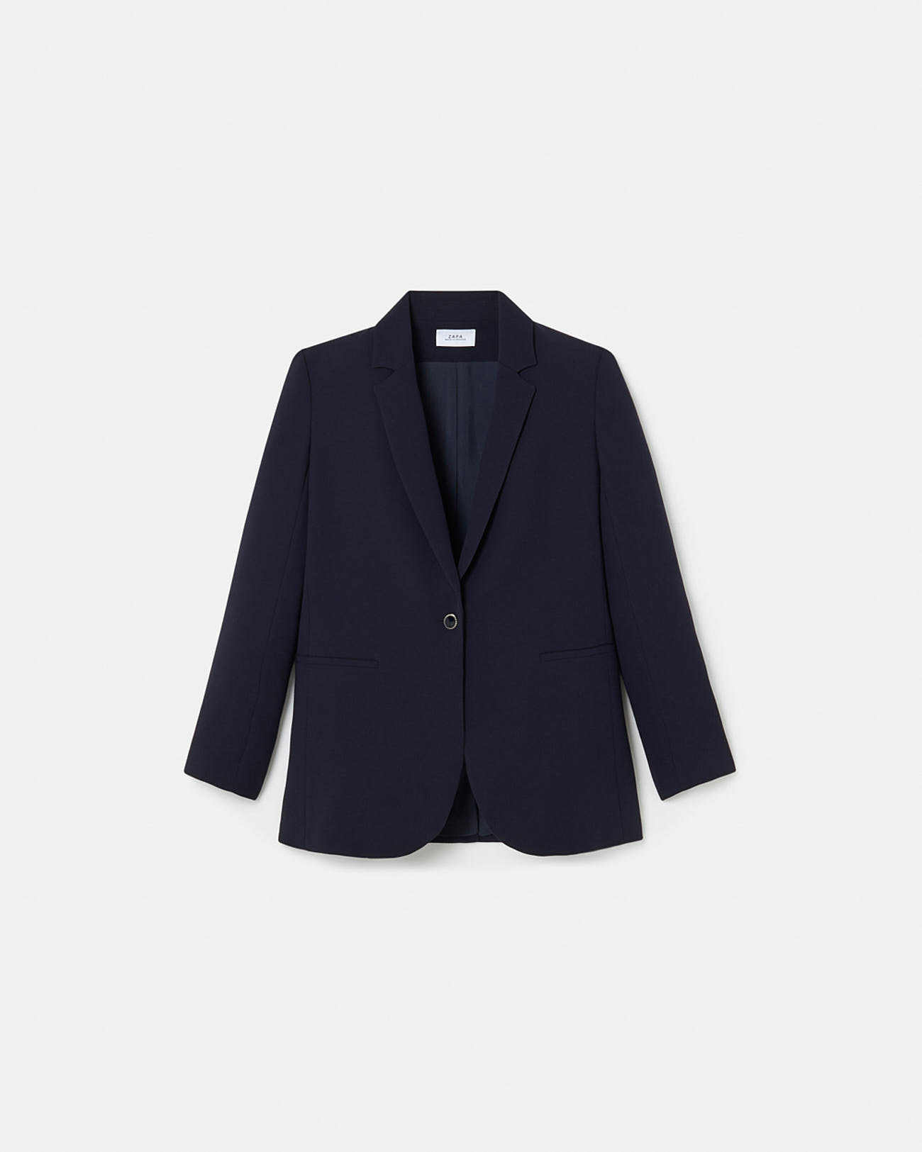 Victorina jacket Nocturnal crepe suit jacket ZAPA