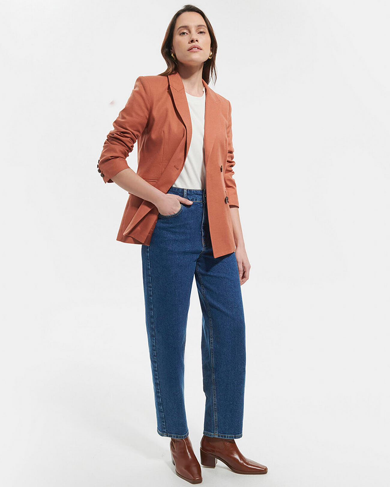 Veneziana jacket Cognac suit jacket ZAPA