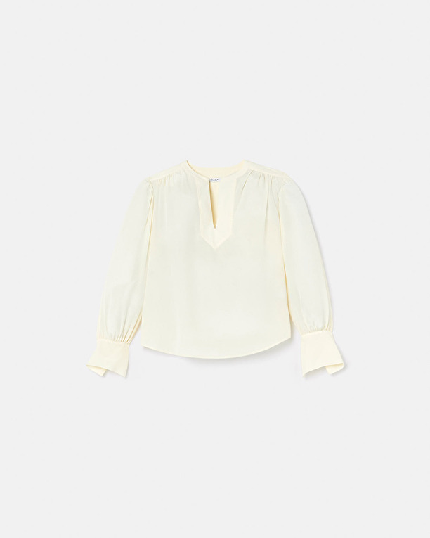 Bangkok blouse Flowing ecru blouse ZAPA