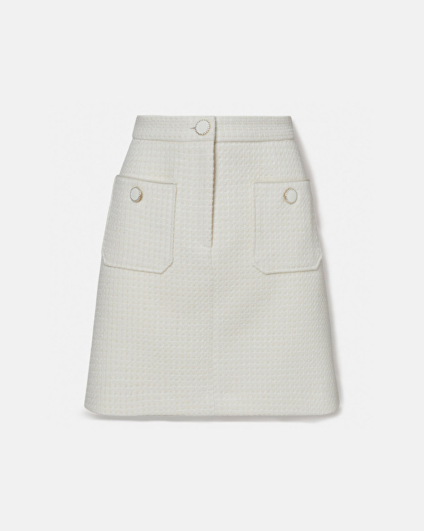 Jini skirt A-line tweed skirt ZAPA