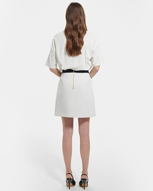 Johnson Skirt Short two-tone skirt ZAPA