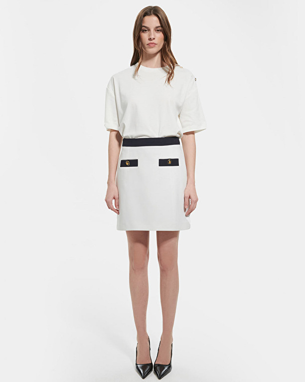 Johnson Skirt Short two-tone skirt ZAPA