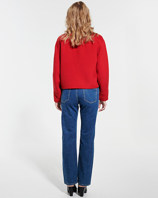 Minsk coat Red wool coat ZAPA