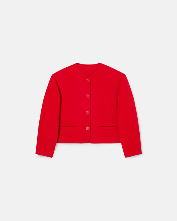 Minsk coat Red wool coat ZAPA