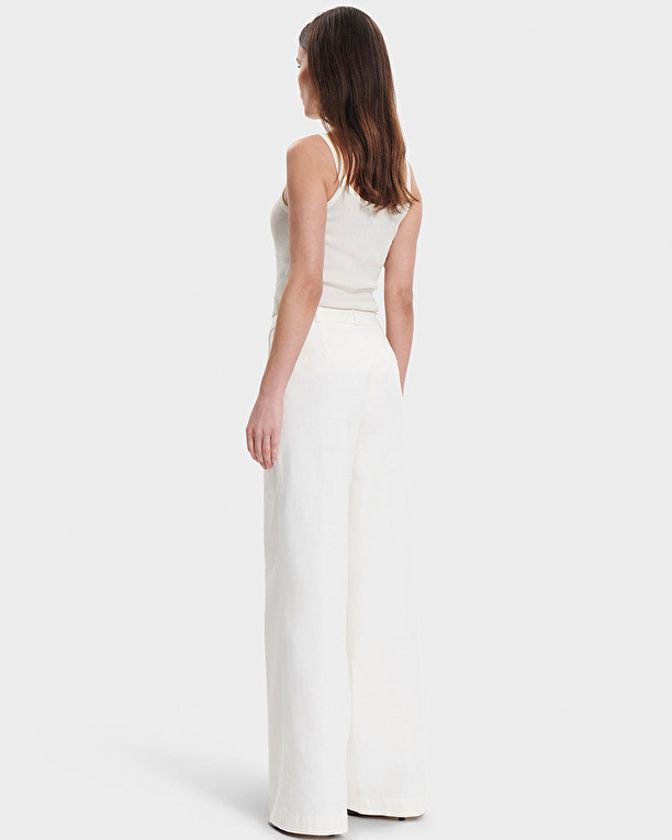 Pleyel pants Ecru flowing pants ZAPA