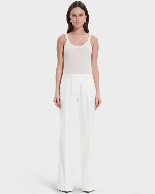 Pleyel pants Ecru flowing pants ZAPA