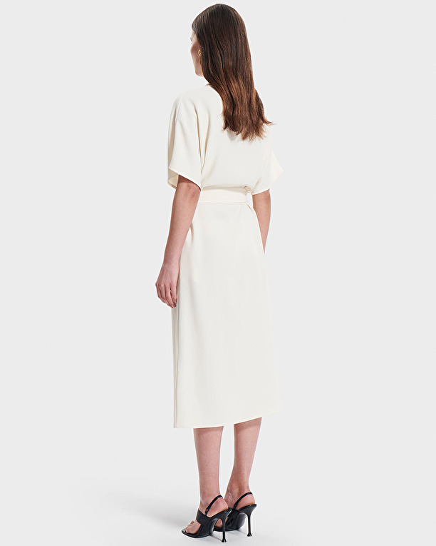 Rafaelle dress Long ecru flowing dress ZAPA