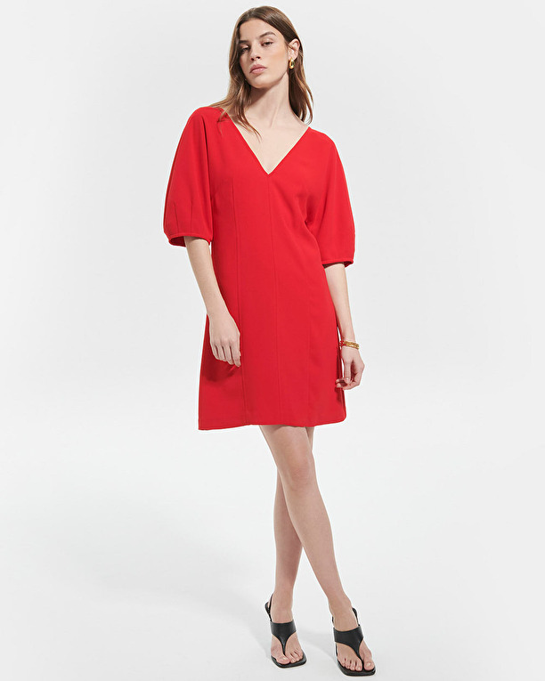 Revia dress Short red dress ZAPA