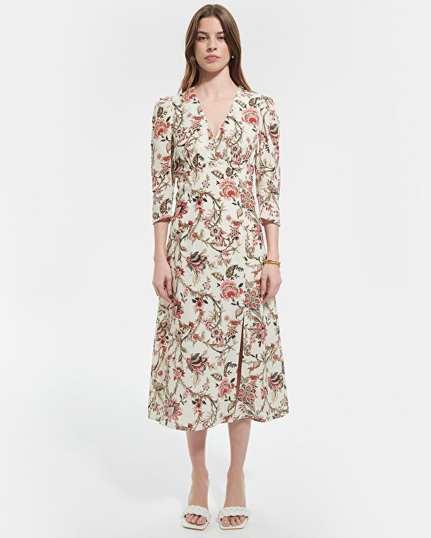 Roanita dress Floral print maxi dress ZAPA