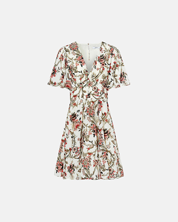 Roswell dress Short floral print dress ZAPA