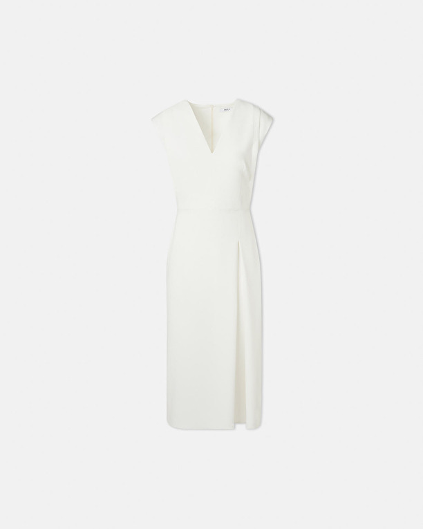 Roussel dress Ecru mid-length dress ZAPA