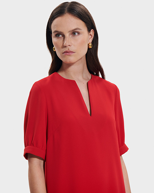 Rhealane dress Red straight dress ZAPA