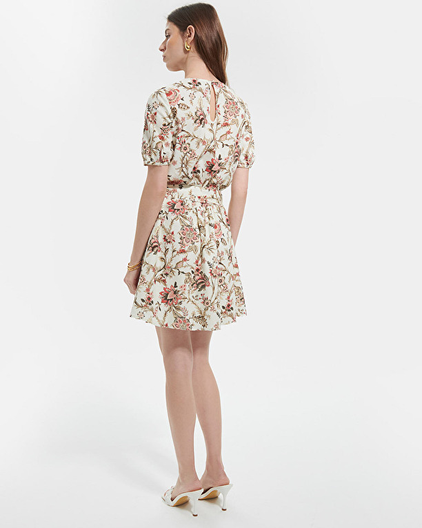Russelina dress Floral print wrap dress ZAPA