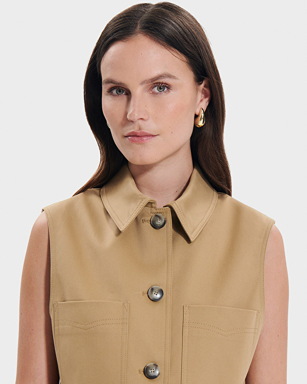 Warsaw Jacket Bronze safari jacket ZAPA