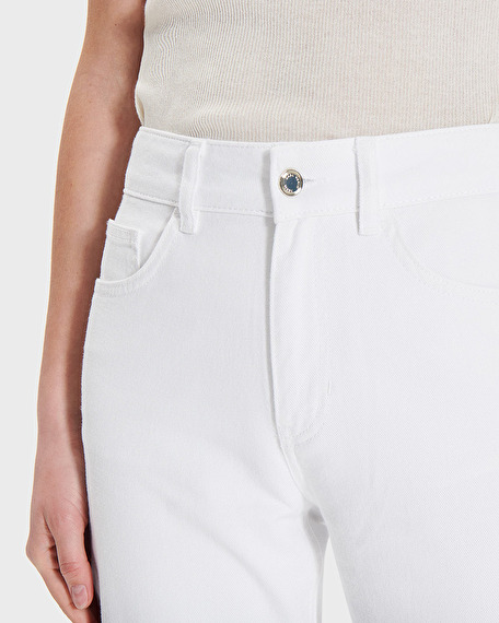 Jean jayce white straight jeans zapa