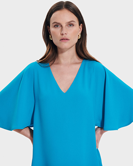 Rubilinda dress peacock short dress zapa