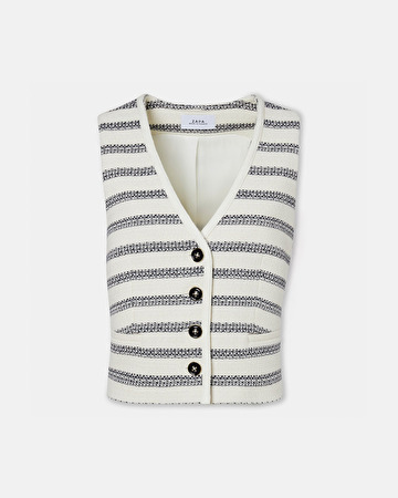 Georges vest Sleeveless tweed vest ZAPA